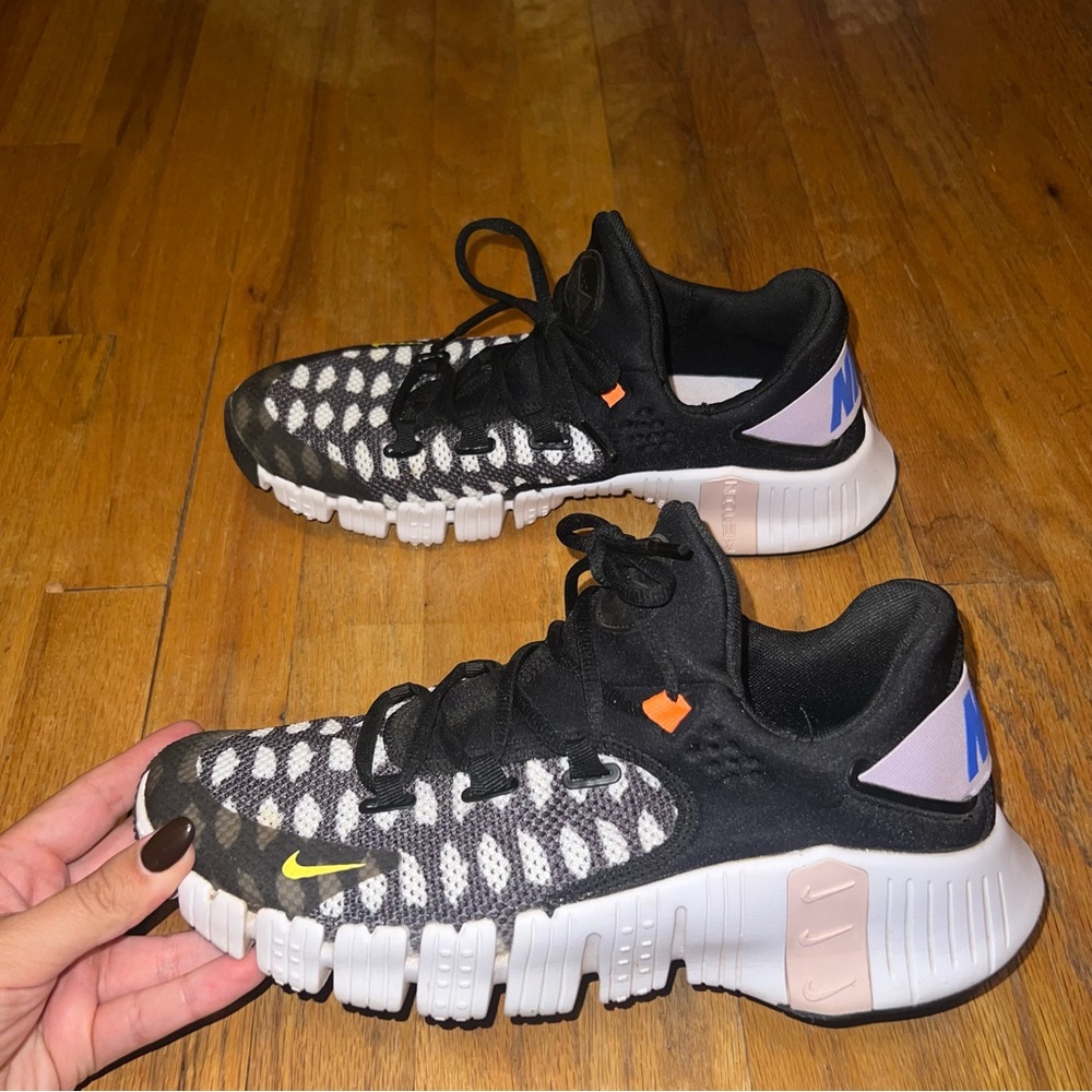 Nike Free Metcon 4 'Printed Black White' size 10 - Picture 2 of 8